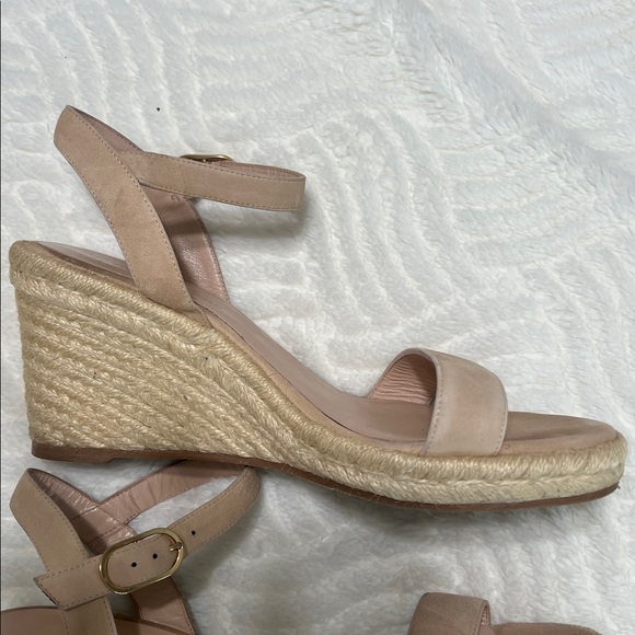 Stuart Weitzman Teddi Espadrille Wedge Sandals – Size 8.5 – EUC - Picture 12 of 13